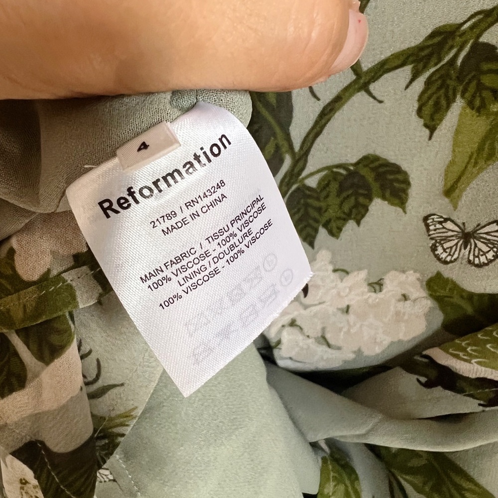 Reformation Kourtney Dress Tropical - Picture 5 of 9